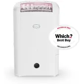 Ecoair Classic 7,5L (Grey) - Adsorptiedroger - Ontvochtigt tot 7.5L per dag – Voor ruimtes tot 60 m² - Zeer stil - Incl. wasdroogfunctie