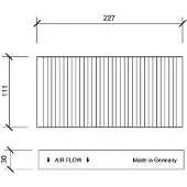 Diederichs DCI0088S Interieurfilter