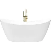 REA Ferrano Slim 170 - Vrijstaand Bad - Wit - 170X80X72Cm