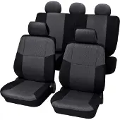 Petex Autostoelhoezen - Sylt - Complete set - Grijs