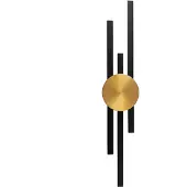 Toolight Wandlamp Led App1437-w Black Gold