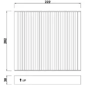 Diederichs DCI1064 Interieurfilter