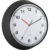 Karlsson Wandklok Modern Retro - Zwart - Ø34cm - Wandklok Retro