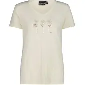 CMP - Women's T-Shirt V-Neck - Sportshirt 34, beige