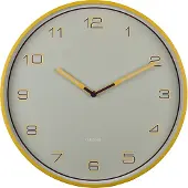 Karlsson wandklok lined numbers helder- Ø40cm