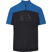 Vaude - Qimsa Pro Half Zip Shirt - Fietsshirt L, zwart