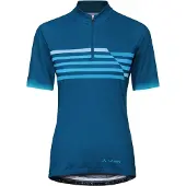 Vaude - Women's Posta Half Zip Tricot II - Fietsshirt 42, blauw