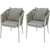 Axi Faye Stoelen Beige – Set 2 stuks