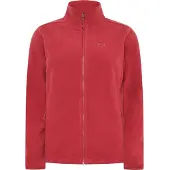Didriksons Viona, fleecejack, dames, spring red