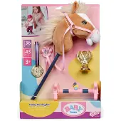 Baby Born stokpaardje set poppen accessoires 43 cm speelgoed.