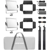 Godox Litemons LP1200R K2 RGB LED Light Panel 2-light Kit Wit