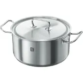 Zwilling TWIN Klassieke Braadpan, Pan + steelpan, Zilver