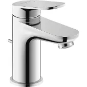 Duravit Wave - Wastafelkraan met afvoer, MinusFlow, chroom WA1012001010