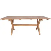 House Nordic Tuintafel Murcia | hout naturel 200x90x75 cm tuintafels | NADUVI