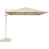 Platinum Challenger T2 premium parasol 300x300 cm sandstone champagne