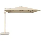 Platinum Challenger T2 premium parasol 300x300 cm teak champagne