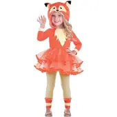 Amscan Carnavals Kinderkostuum Fox - Jurkje Vos maat 7-8 jaar