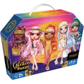 Trefl 70 glitter in a box - Glitter Dolls / MGA Rainbow High_FSC Mix 70%.