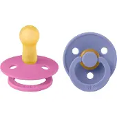 BIBS Fopspeen Bubblegum/Peri 6-18 Maanden 2 St Fopspeen