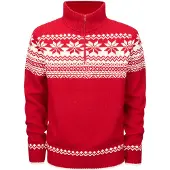 Brandit Trui rood / wit