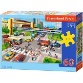 Castorland City Rush - 60 stukjes