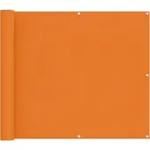 vidaXL Balkonscherm Oranje 100 x 1000 cm Oxford Stof