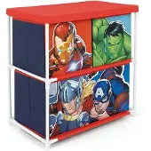 AVENGERS Marvel Opbergplank Met 3 Laden Transparant