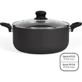 Livoo 28 cm Dutch oven - Livoo - MEP151N - Zwart