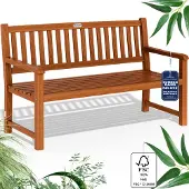 Deuba Tuinbank Maxima Eucalyptushout FSC-gecertificeerd 152x55x90cm