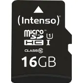 Intenso Premium - carte mémoire flash - 16 Go - microSDHC UHS-I