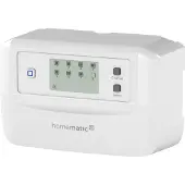 EQ-3 Vloerverwarmingscontroller - 8 kanalen -gemotoriseerd - Wit