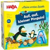 Haba !!! Spiel - Meine ersten Spiele - Auf, auf kleiner Pinguin (DE = F 1307056003 - NL 1307056004) (DE/E/F/NL/IT/ES).