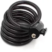 Edge Serrure à spirale Wired 120 - ø12 * 1800 - Noir