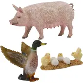 Sarcia.eu Boerderijdieren Set, Pluimvee 3+