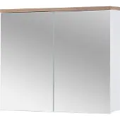 Comad Bali White 841 FSC spiegelkast 80cm eiken/wit