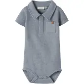Name it Rompertje/body duifblauw