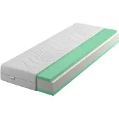 IZER Matras 135x190 cm, 20 cm dik, extra hard H5, HR-schuim, dubbelzijdig