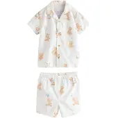Next Nachtkledij beige / wit
