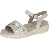 Caprice Sandaal goud / offwhite