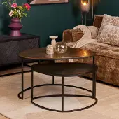 Starfurn salontafel jarrel 90 cm set van 2