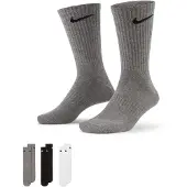 Nike Sokken 'Everyday' grijs gemêleerd / zwart / wit