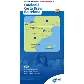 ANWB Catalonië, Costa Brava, Barcelona 3 wegenkaart