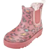 Playshoes Regenlaarzen geel / grafiet / pitaja roze / lichtrood