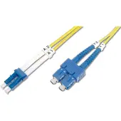 Digitus LWL OS2 Singlemode glasvezel Patchkabel LC / SC 3 M - Netwerkkabel - Computerkabel - Kabel