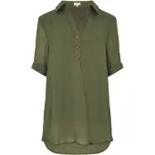 Apricot Blouse olijfgroen