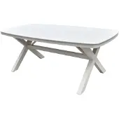 Lesli Living Davos - Tafel - 200x100 cm - Crema