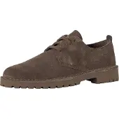 Clarks Clarksvoor mannen. 26178198 Desert Rock Lo Mole kaki leren schoenen (43), Leer, Plat, Veters, Casual, Groen