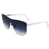 Rodenstock Unisex zonnebril - - RR332 - Blauw gradient/Wit - Vierkante kunststof montuur - UV400