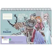 Disney Frozen Adventure A4 Spiraal Schetsboek 30 Vellen