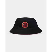 Marvel Deadpool Bucket hat / Vissershoed Reversable Zwart/Rood